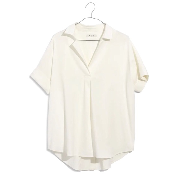 Madewell Tops - Madewell Courier Button Back Shirt
